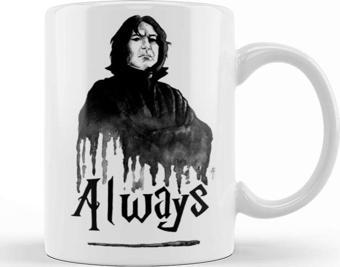 Baskı Dükkanı Severus Snape Always Harry Potter Kupa Bardak Porselen