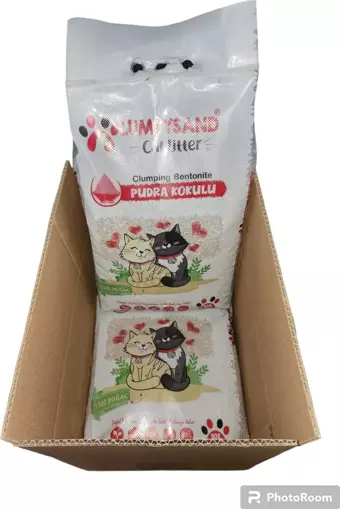 Lumpysand Bebe Pudralı Ince Grey White Kedi Kumu 10 Lt X 2 Adet