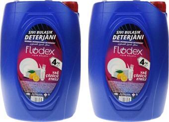 Flodex Sıvı Bulaşık Deterjanı 4 lt x 2 Adet
