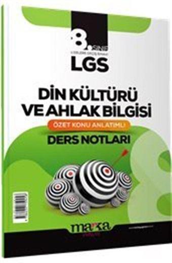 8. Sınıf LGS Din Kültürü ve Ahlak Bilgisi Özet Konu Anlatımlı Ders Notları - Marka Yayınları