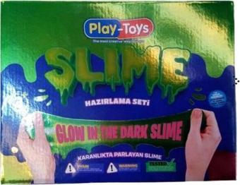 Playtoys Oyuncak Diy Slime Set Glow In The Dark 4263