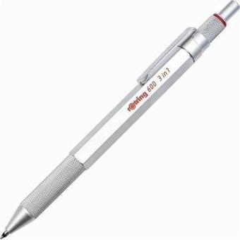 Rotring 600 Krom Multipen Üç Fonksiyonlu Kalem