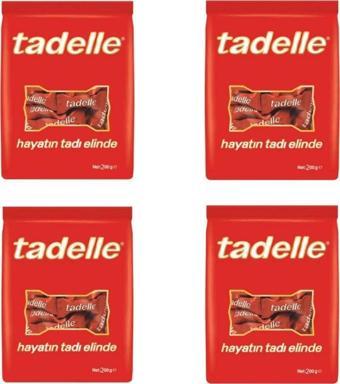 Tadelle Mini Fındık Dolgulu Sütlü Çikolata 200 gr x 4 Pk