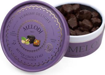 Melodi Bitter Çikolatalı Duble Fıstıklı Lokum 250 gr