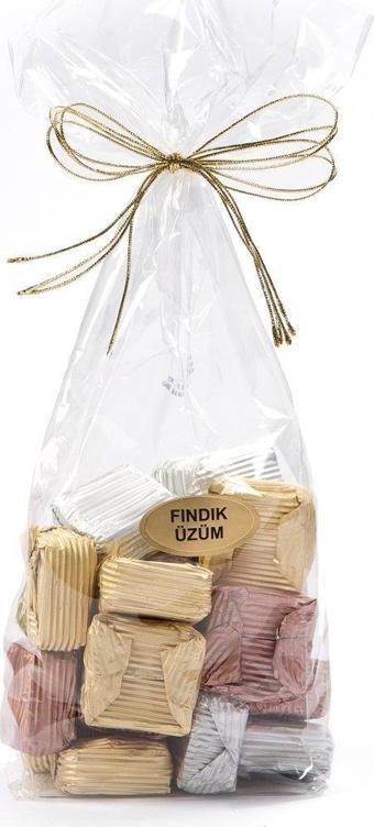 Melodi Çikolata Yaldızlı Fındık Üzüm 500 Gr