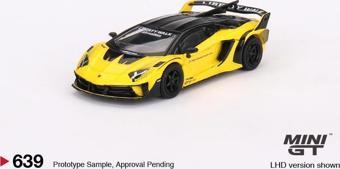 Mini GT Lamborghini LB-Silhouette WORKS Aventador GT EVO Yellow - 639