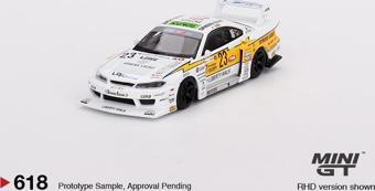 Mini GT Nissan LB-Super Silhouette S15 SILVIA #23 - 618