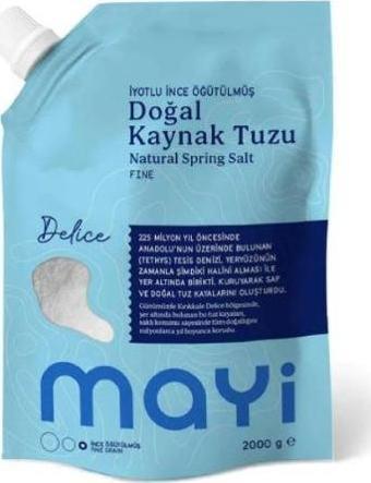 Mayi Tuz İyotlu İnce Kaynak Tuzu 2000 gr