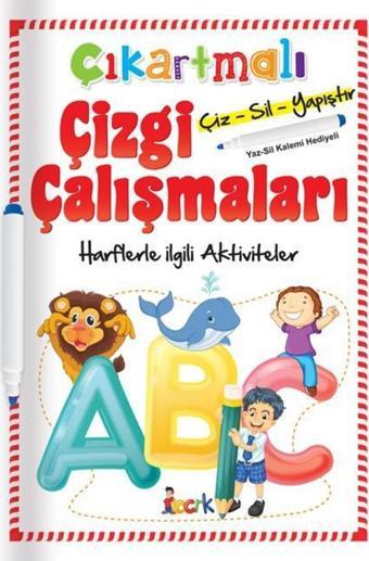 Ema Çıkartmalı Çizgi Çalışması - Harfler