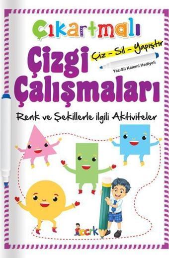 Ema Çıkartmalı Çizgi Çalışması Renk, Şekil