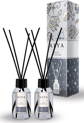 ALYA Bambu Çubuklu Oda Kokusu Wave Marine 100 ml x 2 Adet
