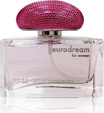 FREE LOVE Eurodream Edp Meyveli Çiçeksi Kadın Parfüm 100 ml