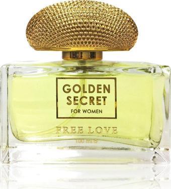 FREE LOVE Golden Secret Edp Çiçeksi Kadın Parfüm 100 ml