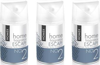 Homex Oda Kokusu Sprey Escape 3 X 250 ml