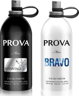 Prova Advantage 120 ml ve Bravo EDP 100 ml Erkek Parfüm Seti
