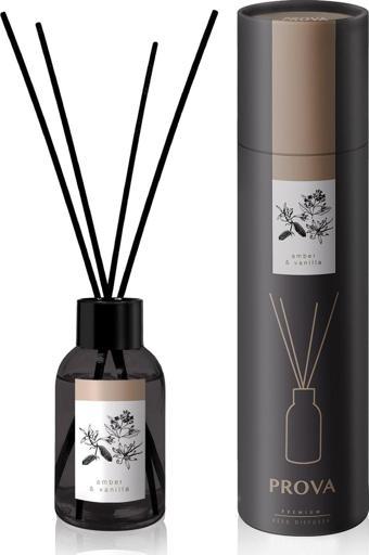 Prova Bambu Çubuklu Oda Kokusu Amber ve Vanilya Ferahlığı 100 ml