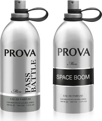 Prova Space Ve Pass Battle Edp Erkek Parfüm Seti 2 X 100 ml