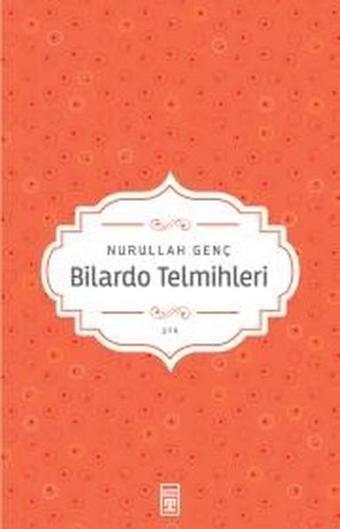 Bilardo Telmihleri - Timaş Yayınları