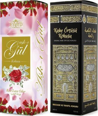 Esved Kabe Örtüsü Kokusu Ve Gül Kokusu Sprey 400 Ml.