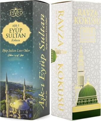 Esved Medine Ravza Kokusu Ve Eyüp Sultan Kokusu Sprey 400 Ml.