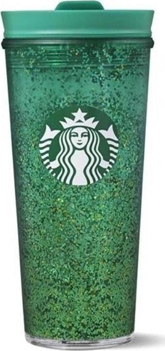 Starbucks ® Yeşil Simli Termos 473 Ml