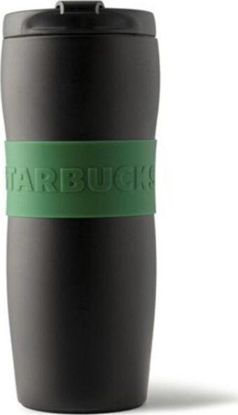 Starbucks Klasik Seri Termos – Mat Yeşil – Siyah Renkli 355 ml