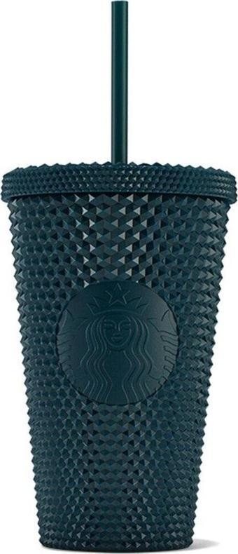 Starbucks Plastik Soğuk Içecek Bardağı - Lacivert - 473 Ml