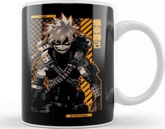 Baskı Dükkanı Bakugo My Hero Academia Anime Star Edition Gold Kupa Bardak Porselen