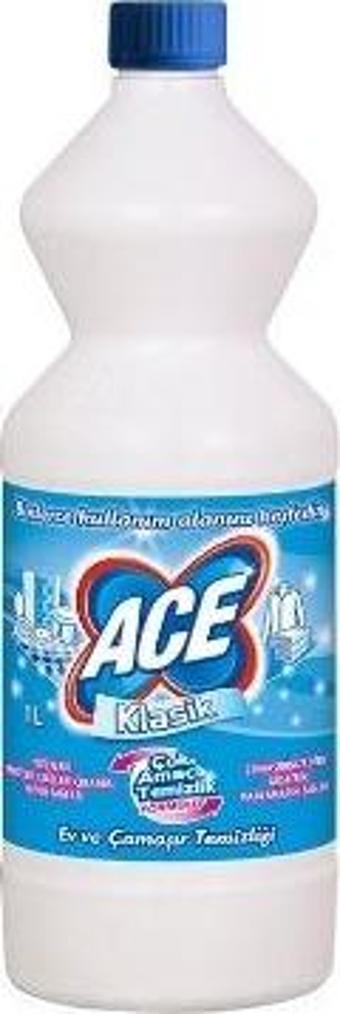 ACE Çamaşır Suyu 1 Lt. Normal (6'lı)