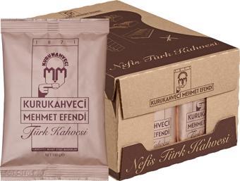 Kurukahveci Mehmet Efendi Türk Kahvesi 100 Gram Kolide 25 Paket