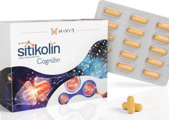 Haver Sitikolin Cognizin 250 mg 30 Kapsül 8680400771261