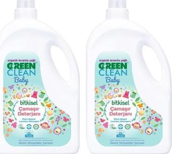 Green Clean Baby Çamaşır Deterjanı 2,75 lt. 2 lt Set