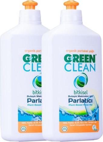 Green Clean BULAŞIK MAKİNESİ PARLATICI 500 ML. 2' Lİ SET