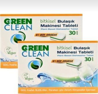 Green Clean Bulaşık Makinesi Tablet 30'u x 2
