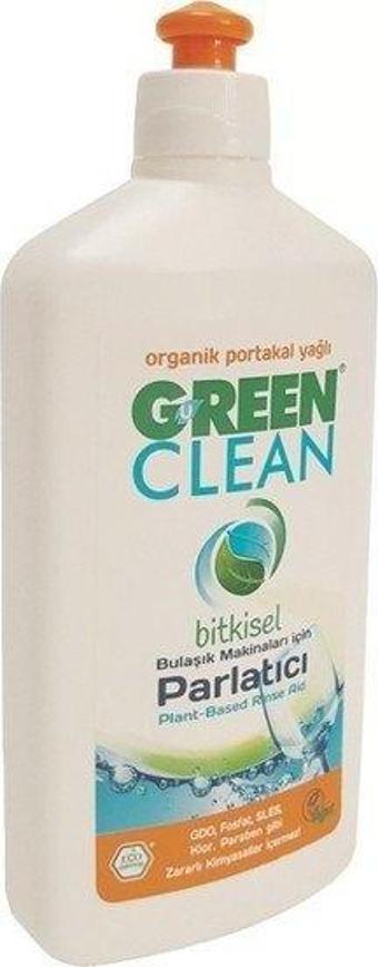 U Green Clean Bitkisel Bulaşık Makineleri İçin Parlatıcı 500 ml