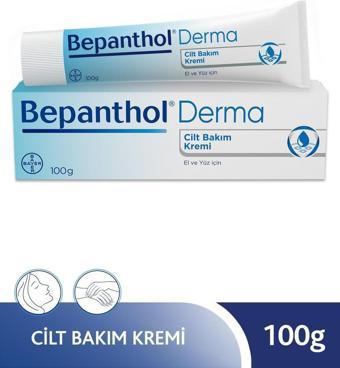 Bepanthol Cilt Bakım Kremi 100Gr L Tüm Cilt Tiplerine Uygun, El Ve Yüz Için Günlük Bakım