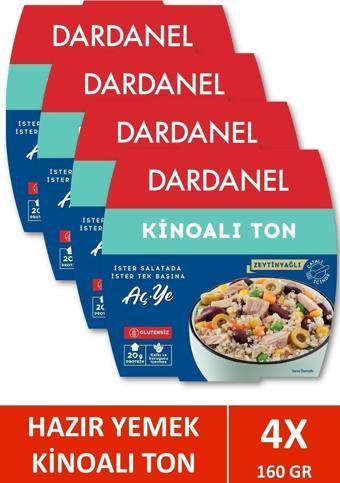 Dardanel Aç Ye Kinoalı Ton Balığı 160 Gr X 4 Adet