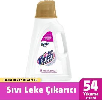 Vanish Kosla Multipower Beyazlar İçin Sıvı Leke Çıkarıcı & Deterjan Güçlendirici (1 X 2700 Ml)