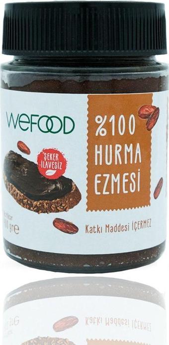 Wefood %100 Sade Hurma Ezmesi 400 Gr (Hurma Püresi, Hurma Dolgusu)