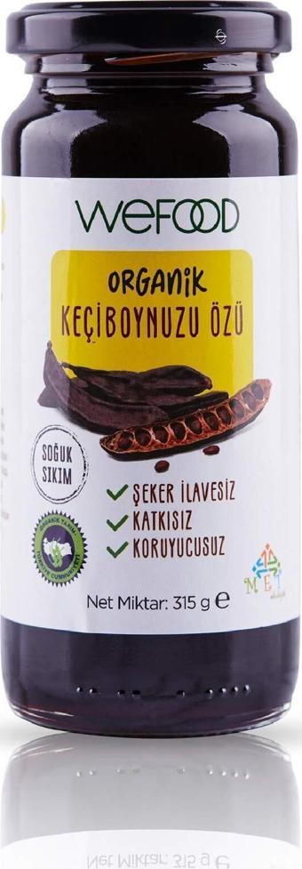 Wefood Organik Keçiboynuzu Özü 315 Gr (Soğuk Sıkım)