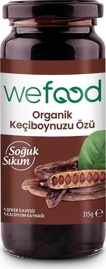 Wefood Organik Keçiboynuzu Özü 315 Gr (Soğuk Sıkım)