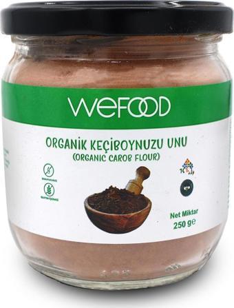 Wefood Organik Keçiboynuzu Unu 250 Gr