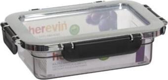 Herevin 0,6 lt Kilitli Saklama Kabı Krom Kaplama 161426-520