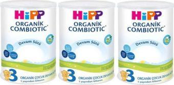 Hipp 3 Organic Combiotic Devam Sütü 350 Gr 1X3 Adet