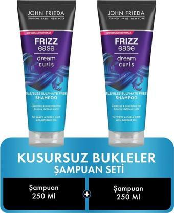 John Frieda Kusursuz Bukleler Için Şampuan 250 Ml 2'Li