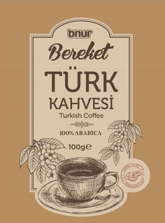 Onur Bereket Turk Kahvesı 100 Gr 6 Lı