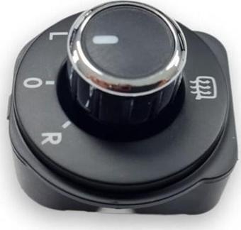 VW Polo 2010-2014 Dış Dikiz Aynaları Ayar Düğmesi Krom 6R1959565F