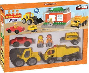 Pilsan 03-614 Tekerlekli Kepçeli Dozer Seti