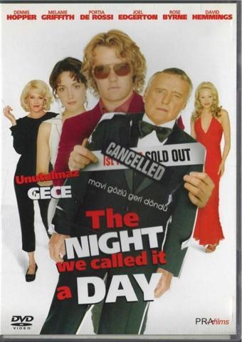 The Night We Called It A Day ( Unutulmaz Gece ) DVD Ambalajında