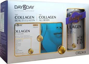 Day2Day Collagen Beauty Elastin 30 Tablet + Collagen All Body 100 gr Hediye